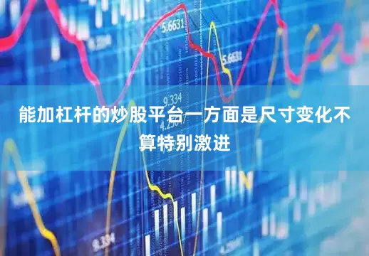 能加杠杆的炒股平台一方面是尺寸变化不算特别激进